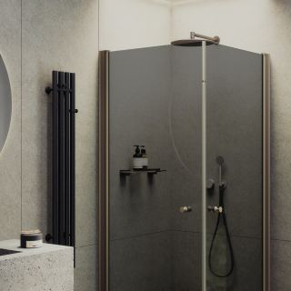 Душевой уголок MaybahGlass MGY-1300-2 90x90см бронза